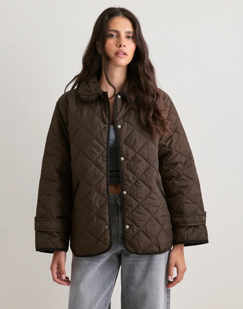 Pcemily Short Quilted Jacket Noos B