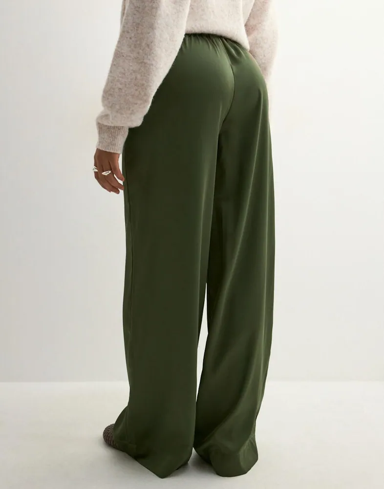 Pull On Satin Pants