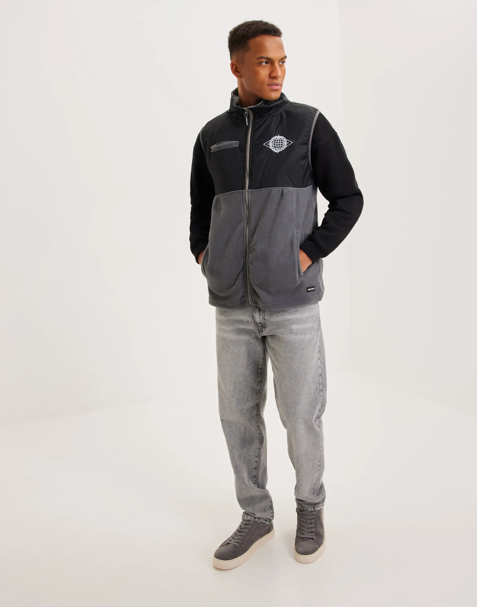 DPFLEECE ZIP VEST