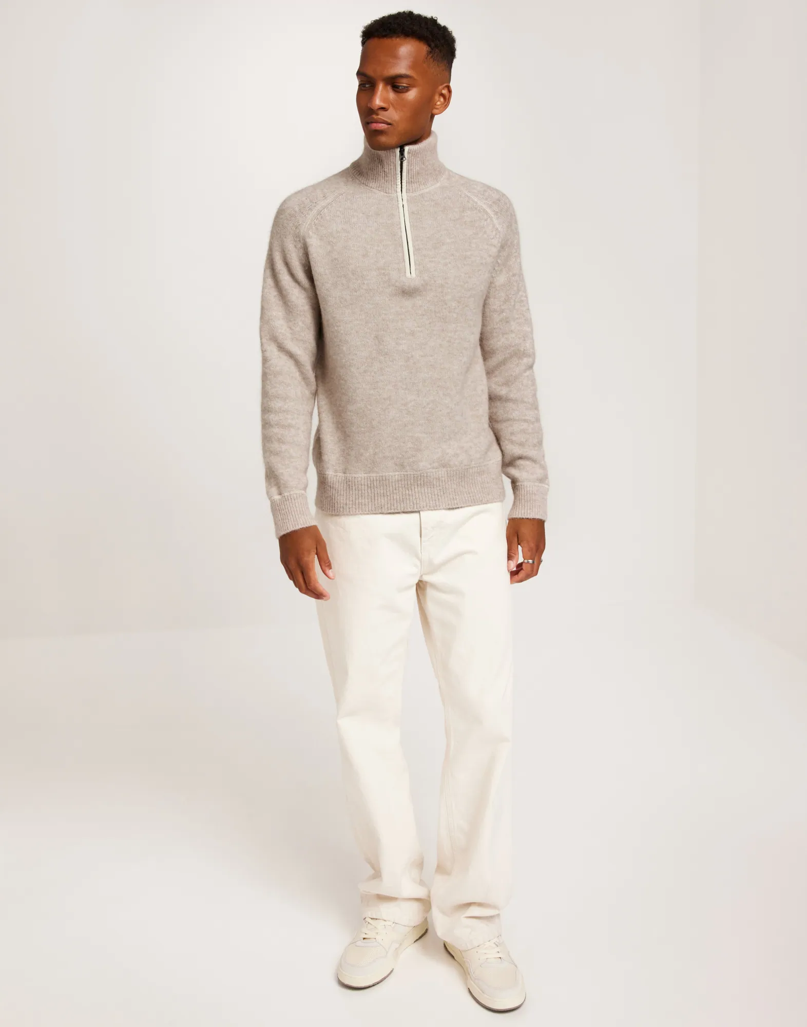 Wilton Half Zip Sweater