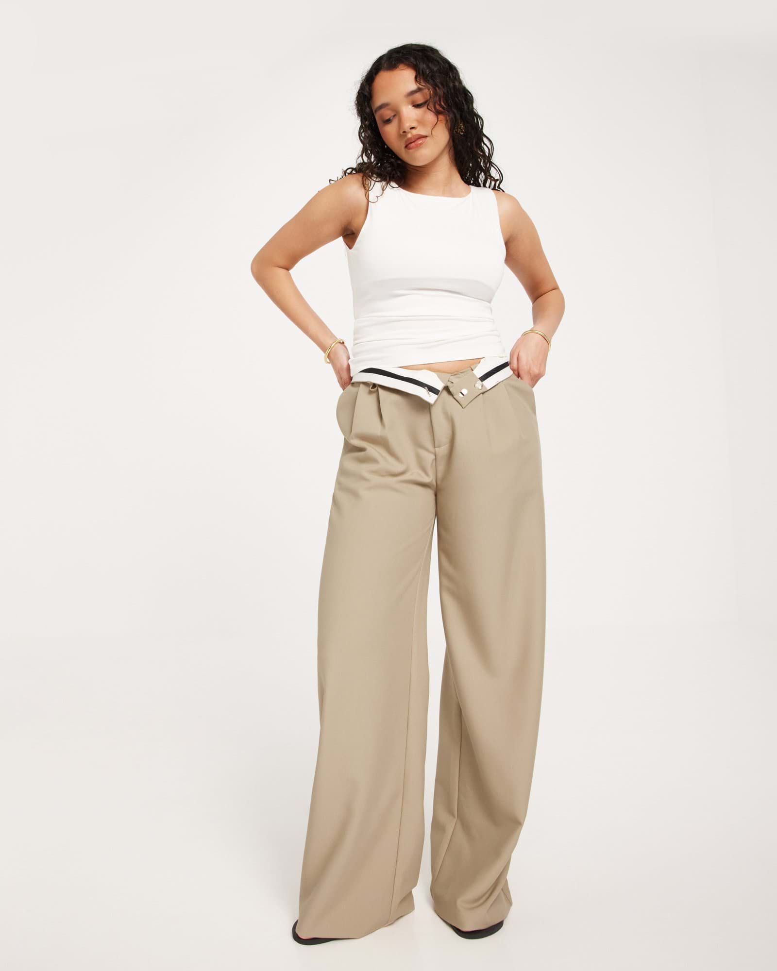 Slouchy Suit Pants