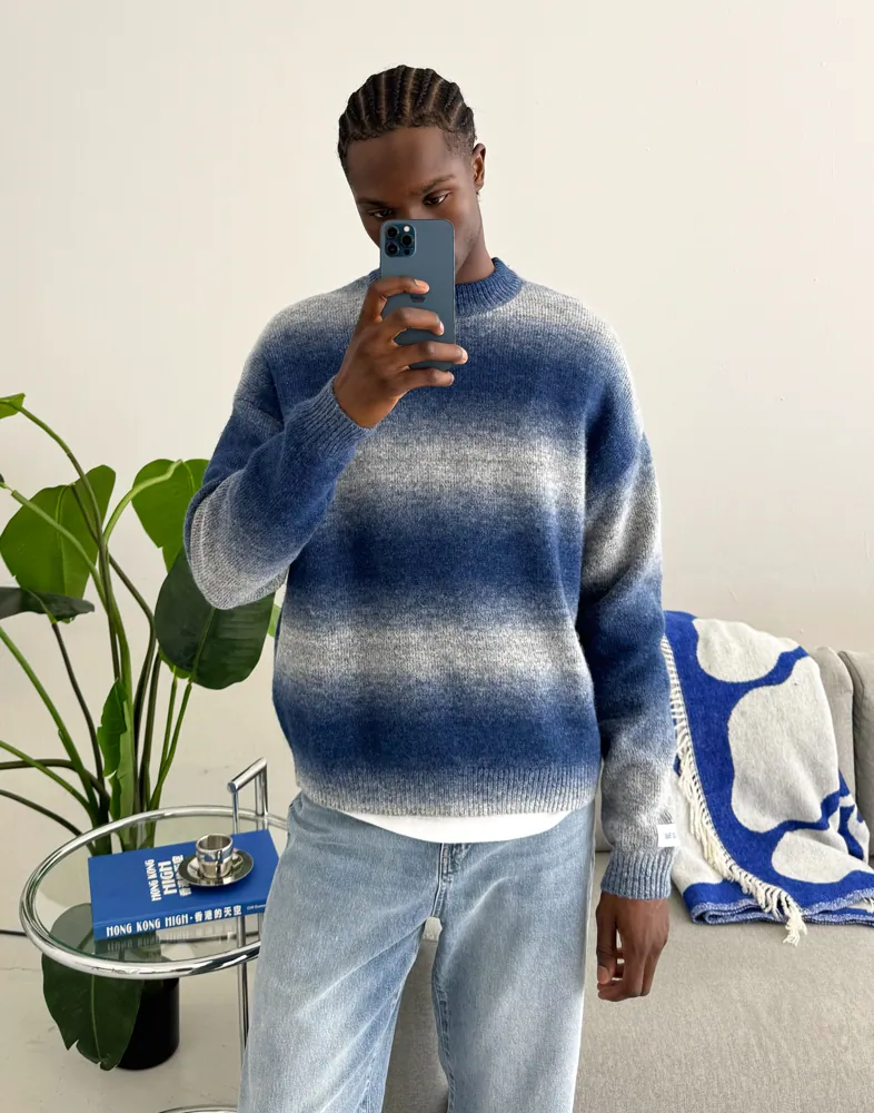 Graham Gradient Knit Stickade tröjor