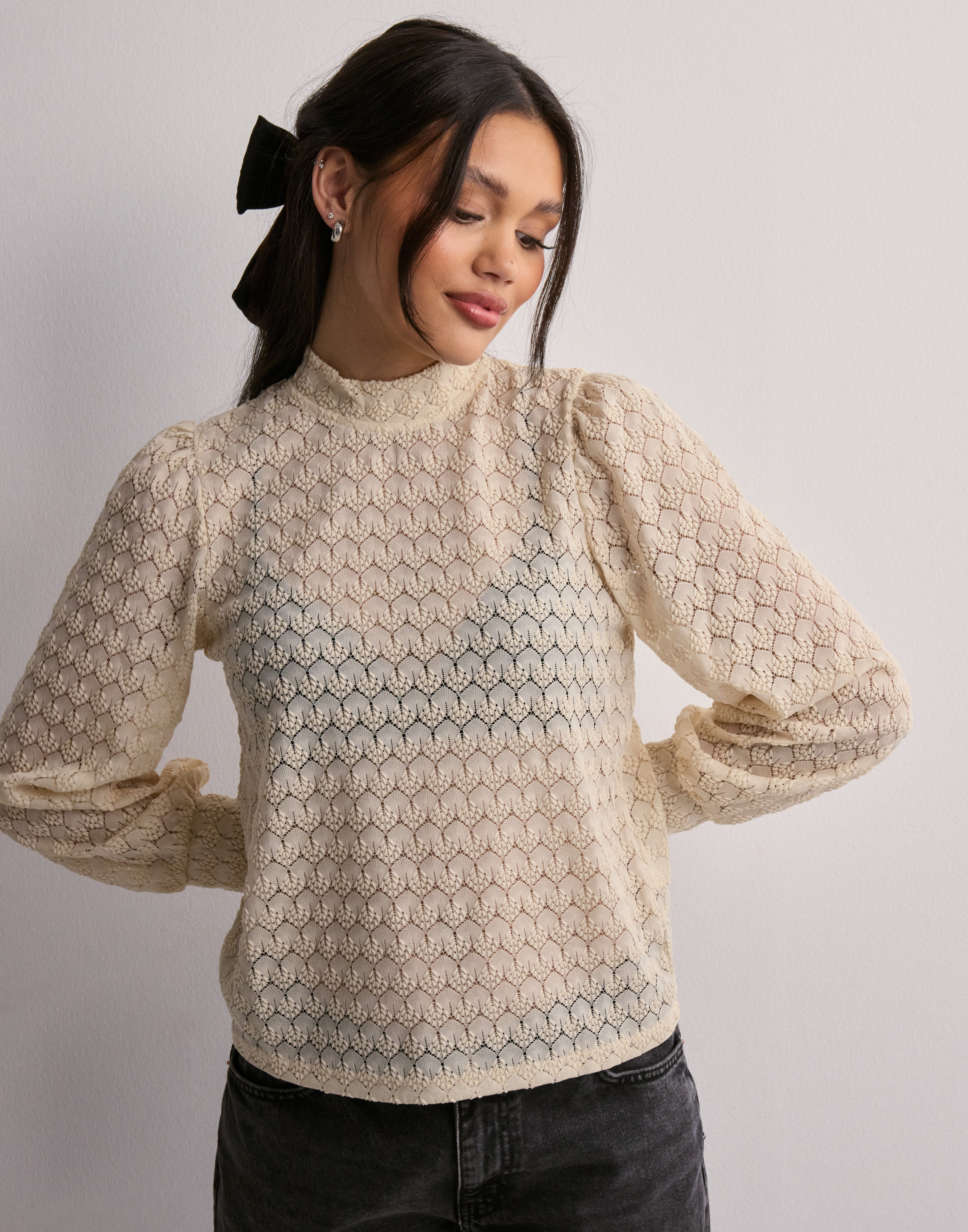 Top Donna A Maniche Lunghe Con Girocollo JDY Jdymila – Viscosa Morbida, Slim Fit, Perfetto Per Tutti I Giorni