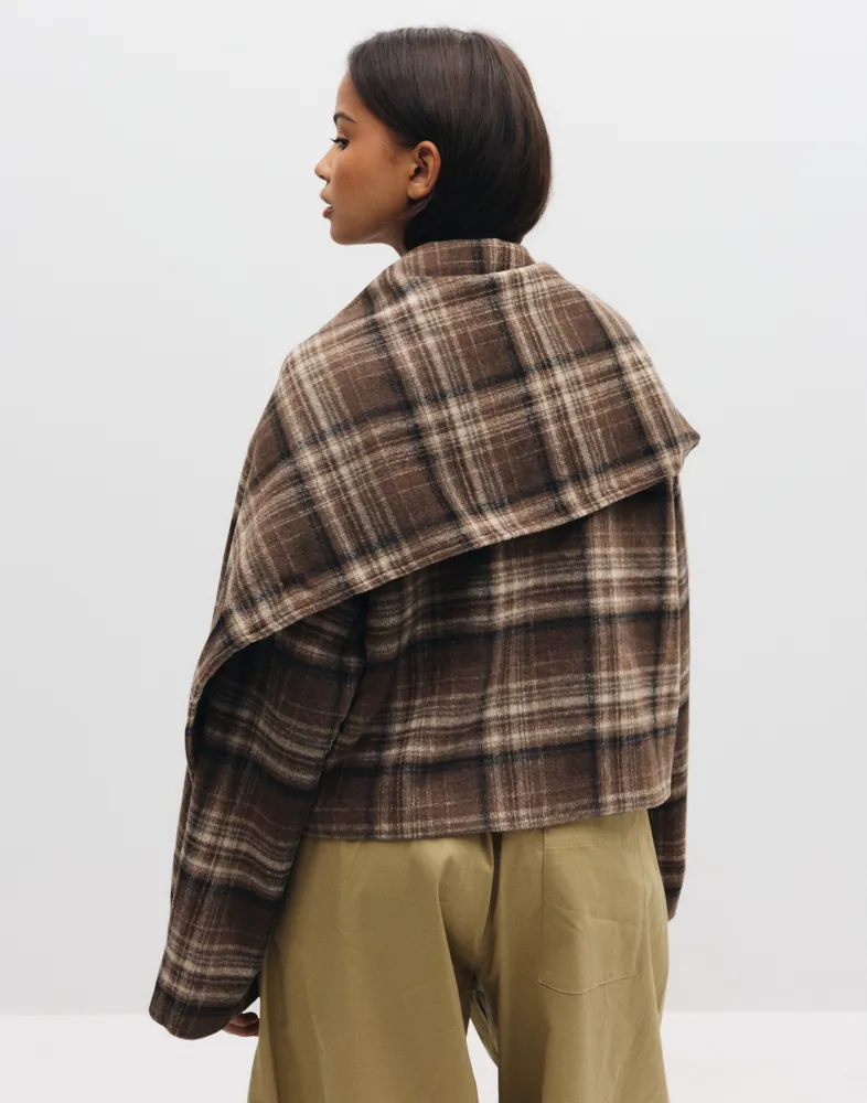 PIECES Pcamalia Short Jacket W. Scarf D2D jackor dam – bild 3