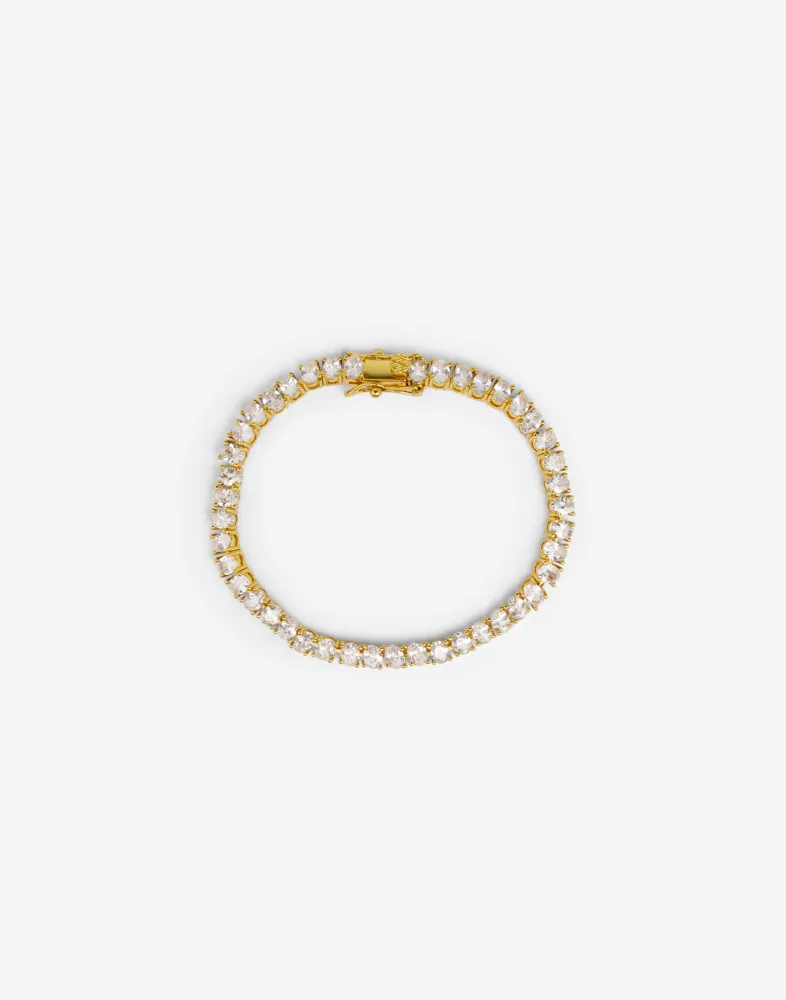 Oval Cut Tennis Bracelet
