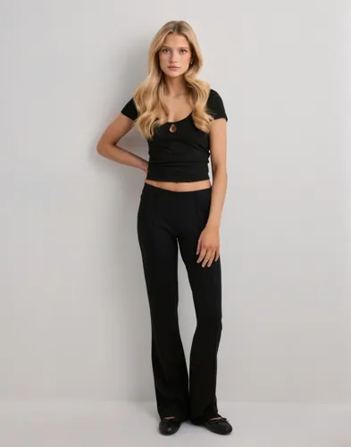 Nelly No Waist Jersey Suit Pants kostymbyxor dam – bild 3