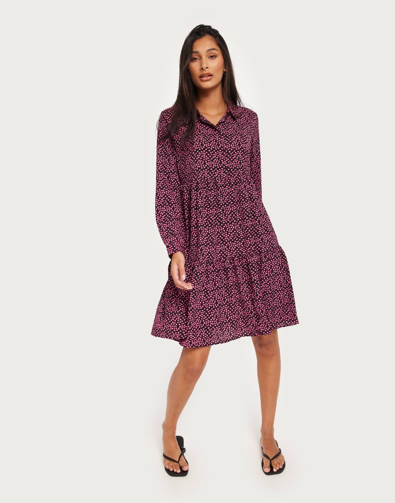 JDYPIPER L/S AOP SHIRT DRESS WVN DI