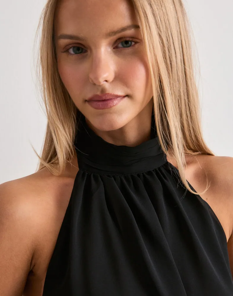 Nelly Puffy Frill Top toppar & linnen dam – bild 2