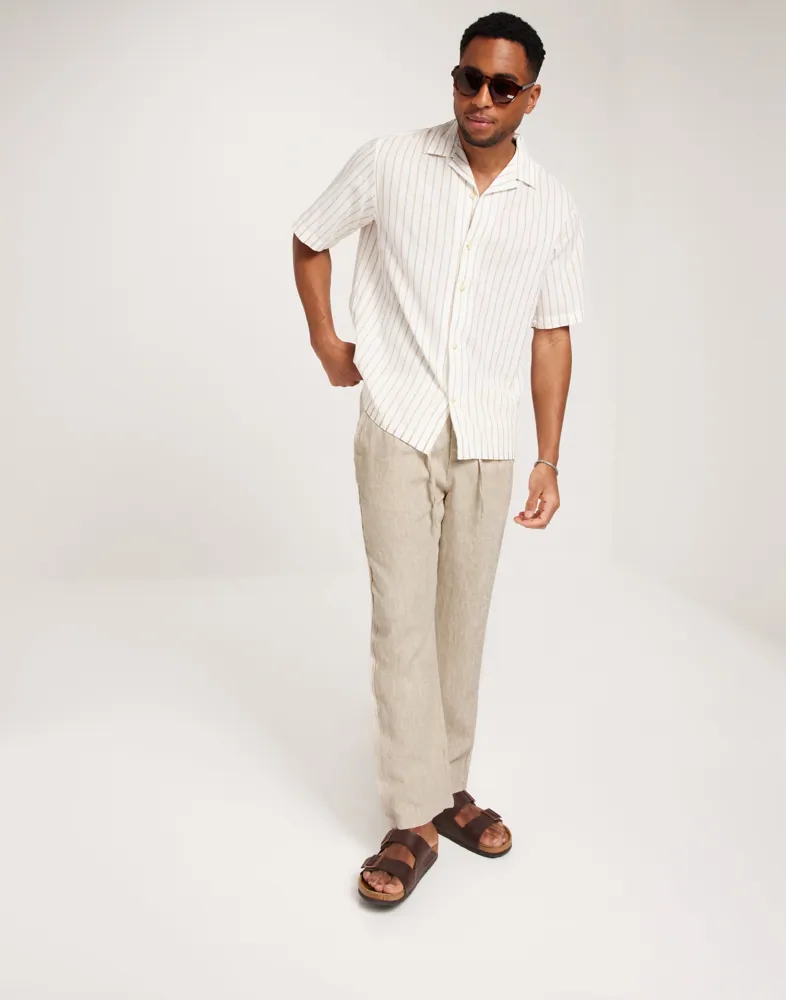 Loose linen pant - GOTS/Vegan