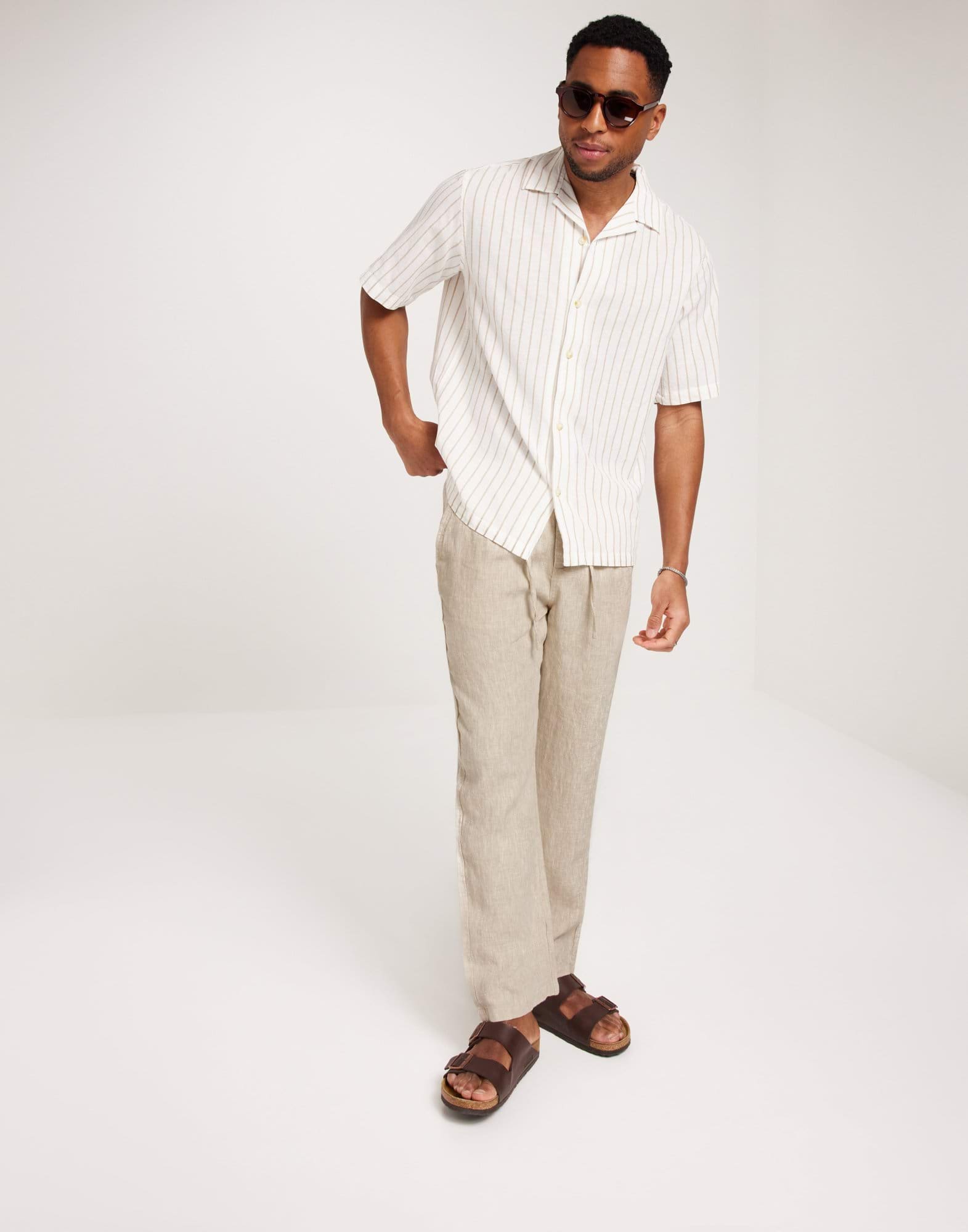 Loose linen pant - GOTS/Vegan