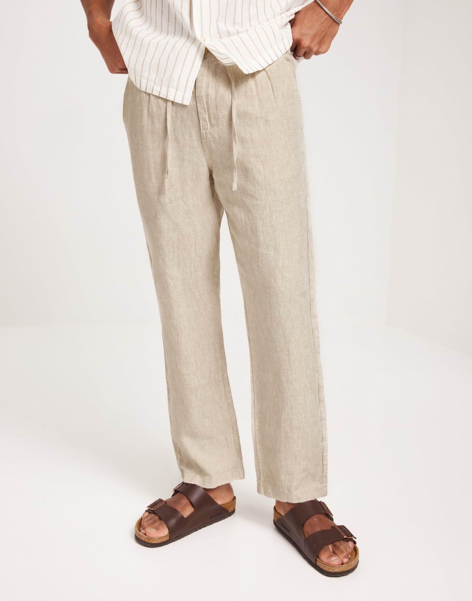 Loose linen pant - GOTS/Vegan