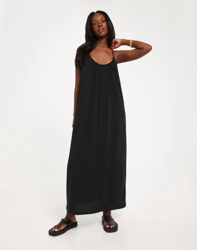 Vero Moda - Sort - Vmluna Singlet Ankle Dress Noos