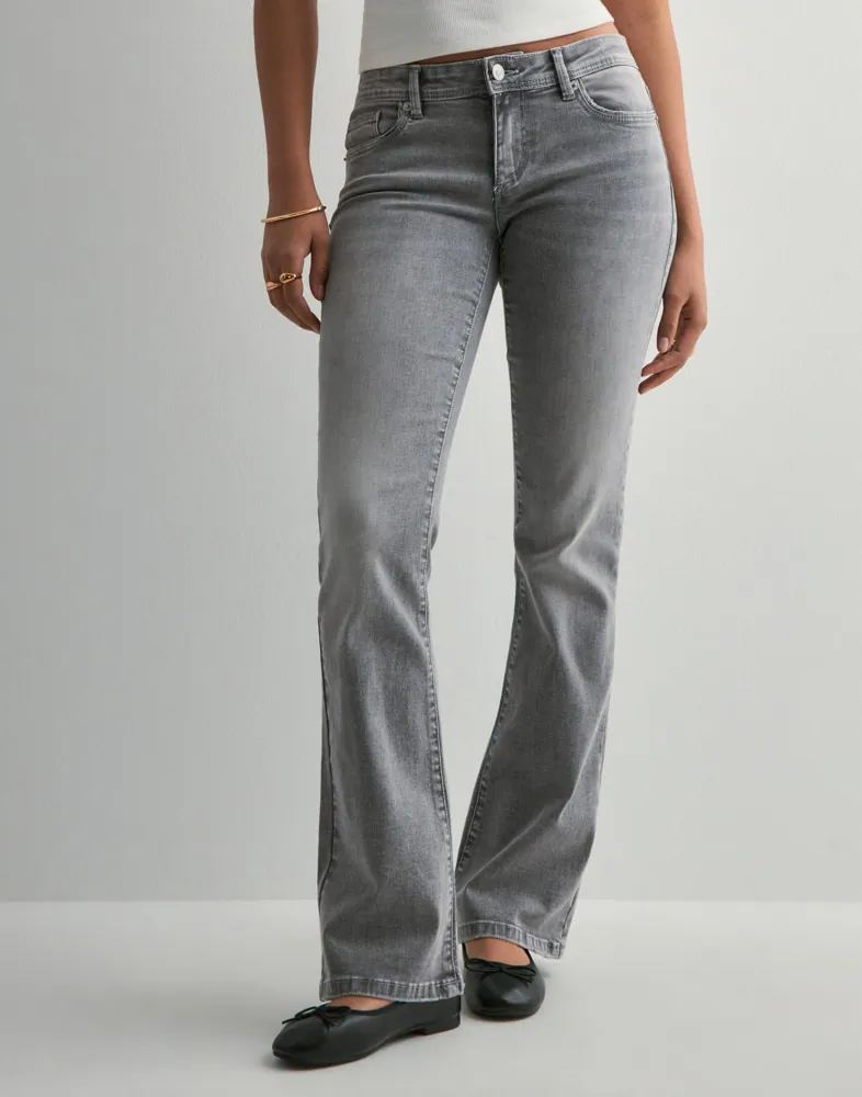 Bootcut Jeans Only Jeans Grey Buy Only ONLWAUW LW FLARED DNM BOX