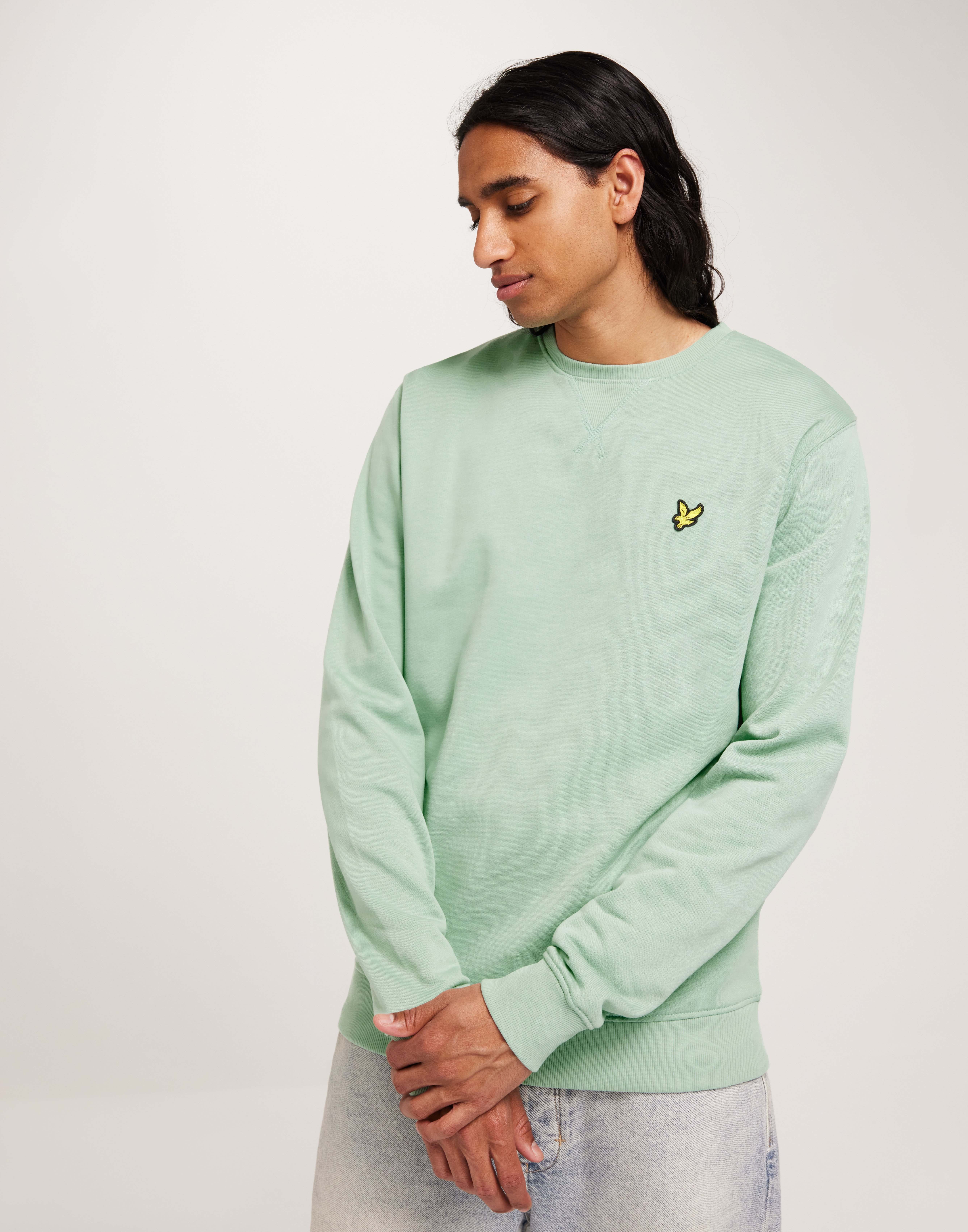 Lyle and scott crew neck sweatshirt sale