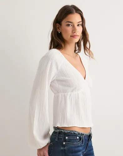 Nelly Structure Blouse blusar dam – bild 2