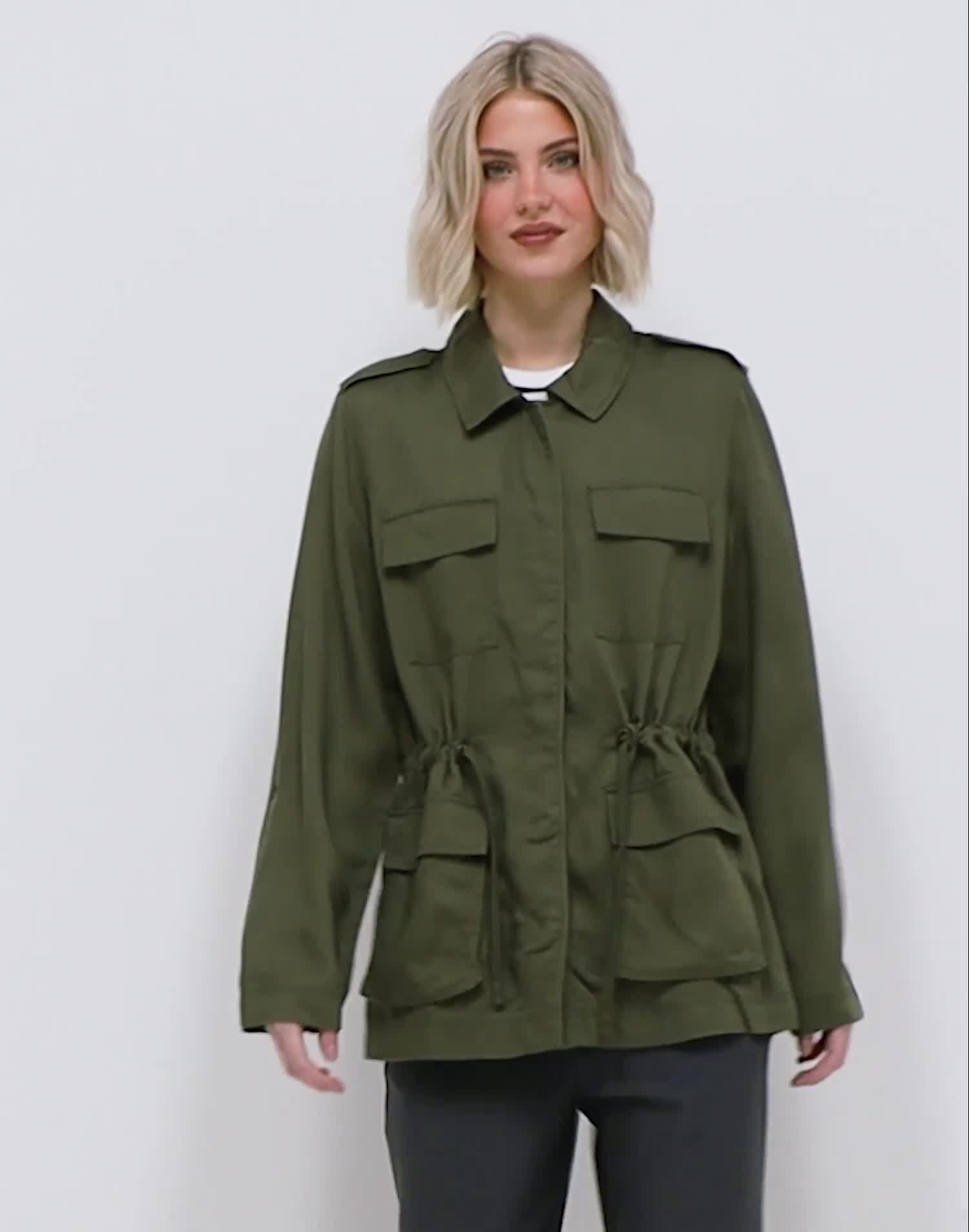 Buy Only ONLKENYA LIFE UTILITY JACKET CC OTW - Kalamata | Nelly.com