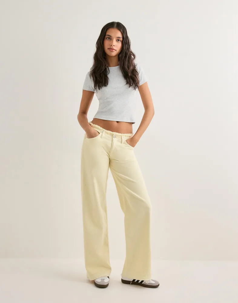 Nelly No Waist Loose Jeans dam – bild 3