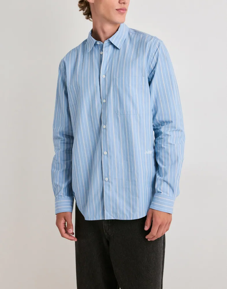 Saliam Nj Shirt 16190 Enfärgade skjortor