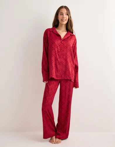 Calvin Klein Underwear - Rød - Relaxed Aop Shirt