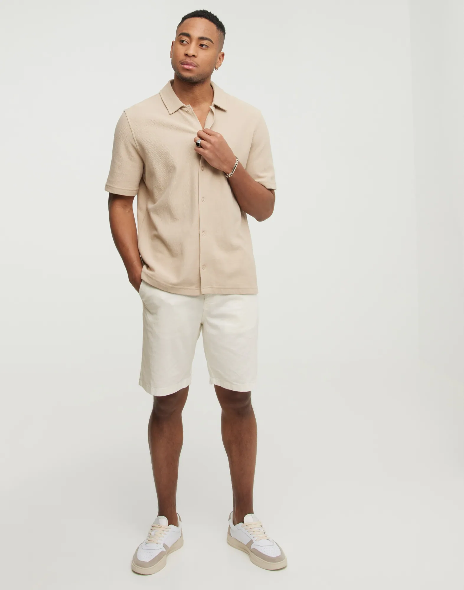 SLHCOMFORT-NEWTON LINEN SHORTS W