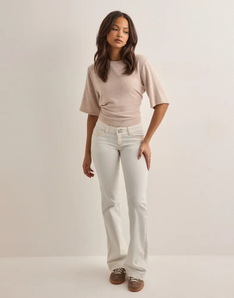 Nelly Low Waist Bootcut Stitch Jeans dam – bild 3