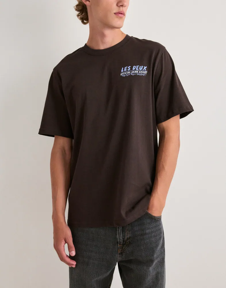 LES DEUX Record T-shirt T-shirts med tryck herr – bild 2