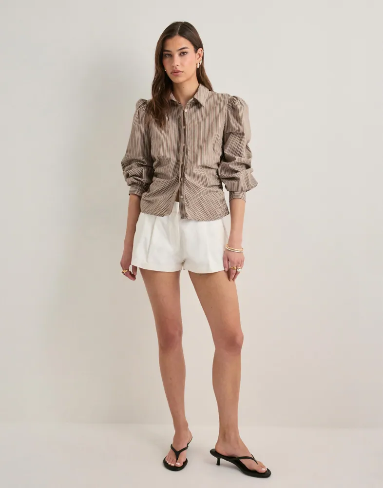 NEO NOIR Ritta Stripe Shirt skjortor & blusar dam – bild 3