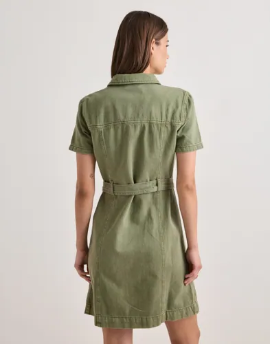 ONLY Onlsilla S/S Zip Belt Short Dr skjortklänningar dam – bild 3