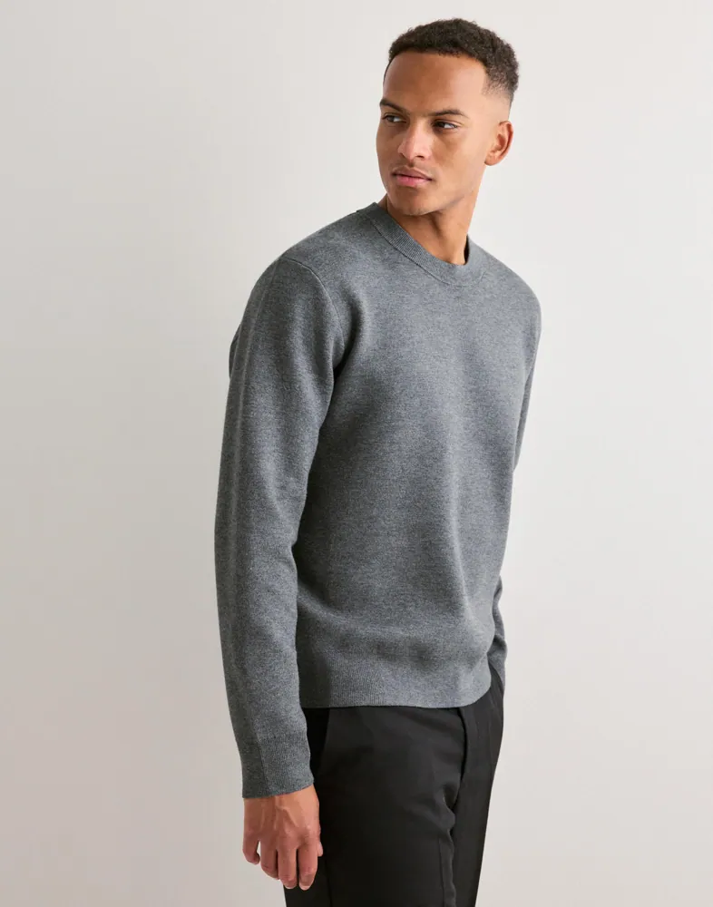 Samsøe Samsøe Sarico Sweater 15825 Sweatshirts stickade tröjor herr – bild 2