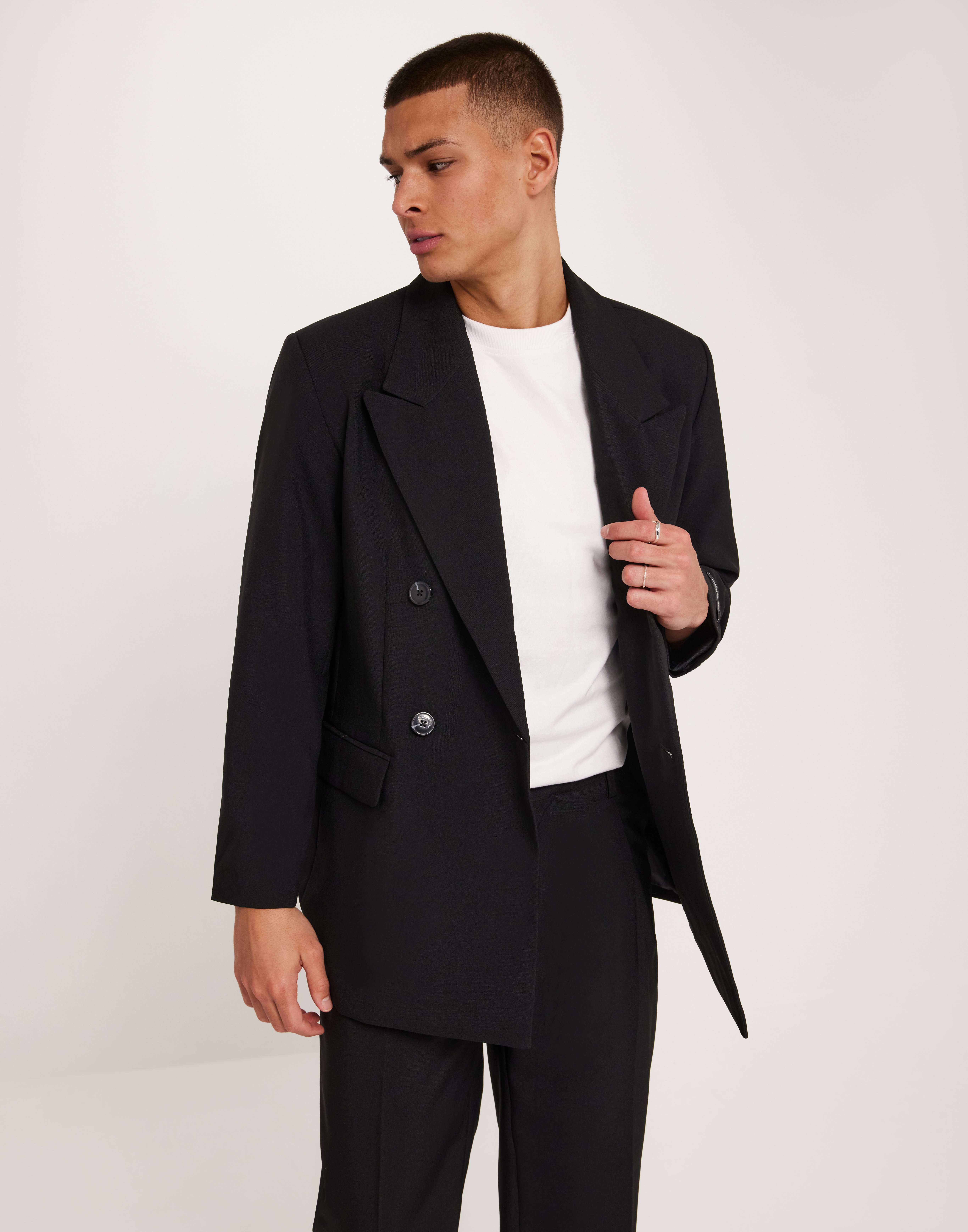 ジャケット O BIANI Double-breasted blazer Future Present - YOKE | Side Open Double-breasted Blazer