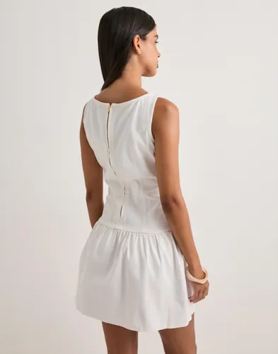 VERO MODA Vmkiara Twill Sl Short Dress Wvn Ex korta klänningar dam – bild 3