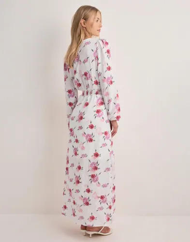 Vmlisa Ls V-Neck Long Dress Wvn 3