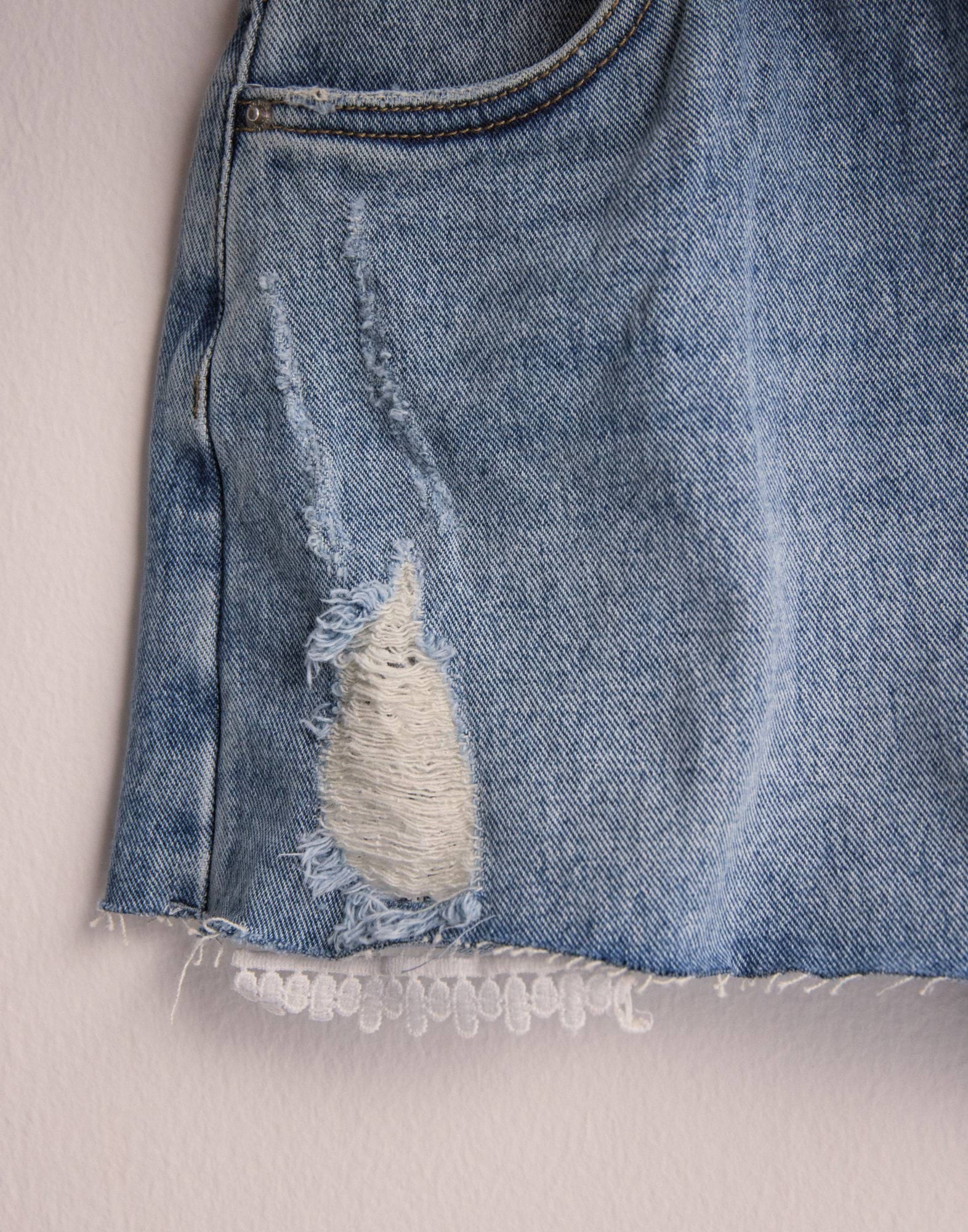 ONLY ONLLESLY REG LB DNM SKORT BJ NOOS