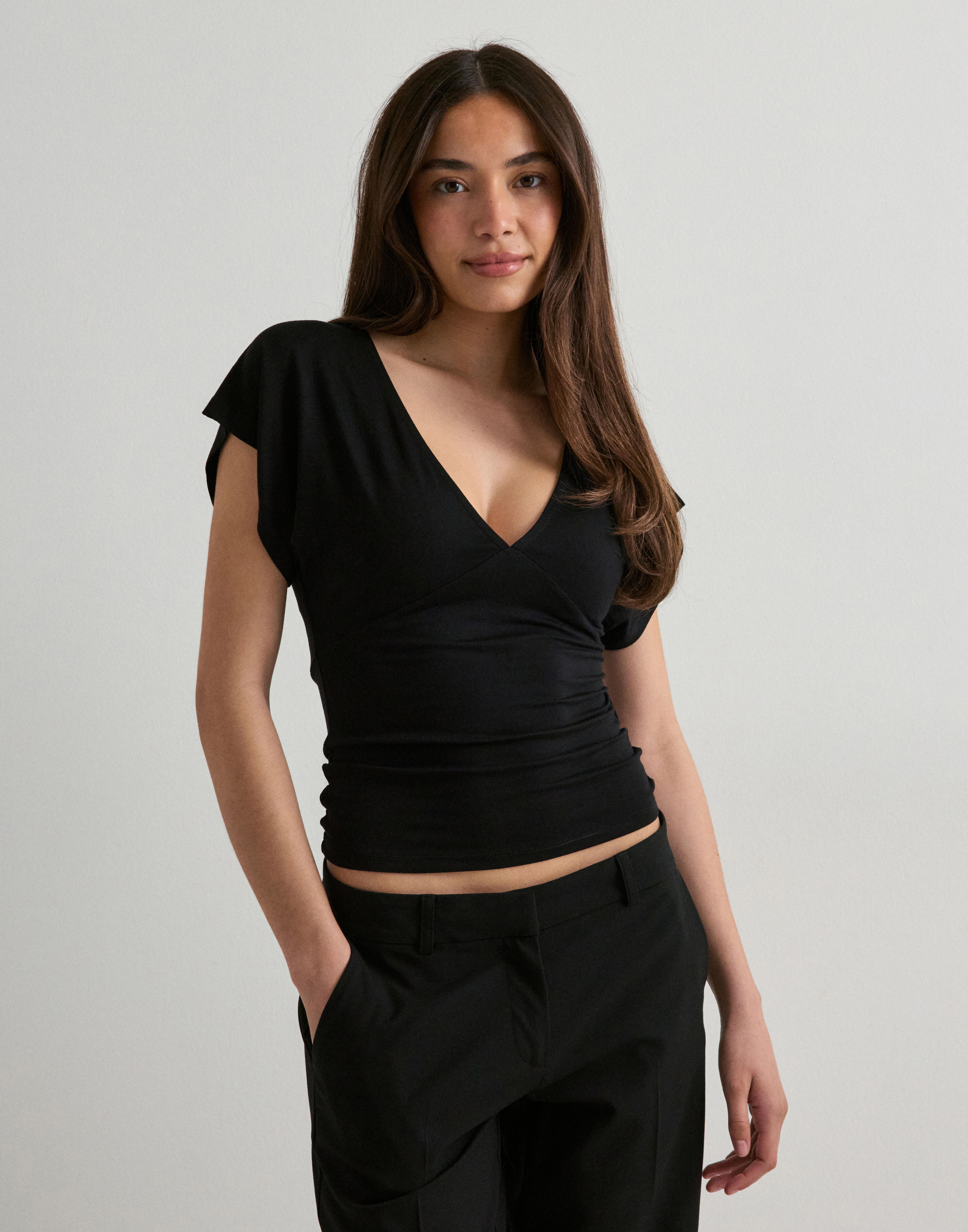 Soft Plunge Top