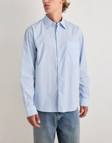 Slmrlxsander Isak Poplin Ls Shirt N Vardagsskjortor