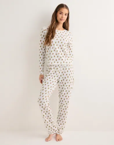 Vero Moda - Hvid - Vmpippa Nightwear Set Xmas