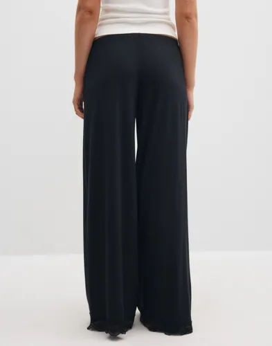 Nelly Beautiful Lace Pants cargobyxor dam – bild 2