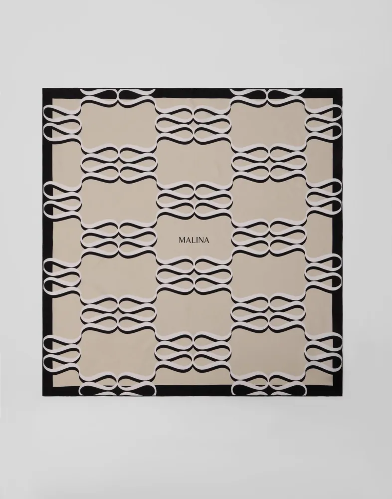 MALINA Silk Twill Scarf 65x65 halsdukar & sjalar dam – bild 3