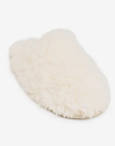 Nelly Cosy Curl Faux Fur Slipper tofflor dam – bild 3