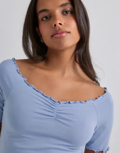 VERO MODA Awamyra Ss Off Shoulder Top Noos toppar dam – bild 3