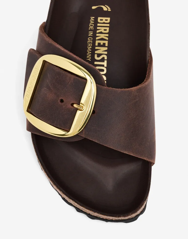 Birkenstock Madrid Big Buckle Leoi Habana sandaler dam – bild 3
