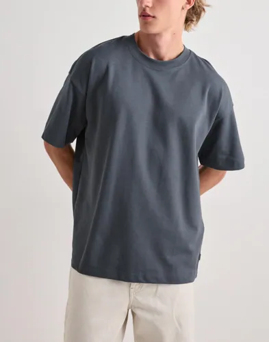 Jack & Jones Jjebarron Tee Ss O-Neck Noos Kortärmade t-shirts Grå