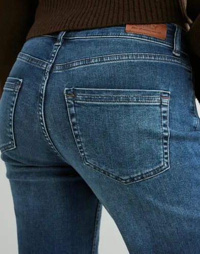 ONLY Onlblush Mid Straight Dnm TAI021 No mid waist jeans dam – bild 2