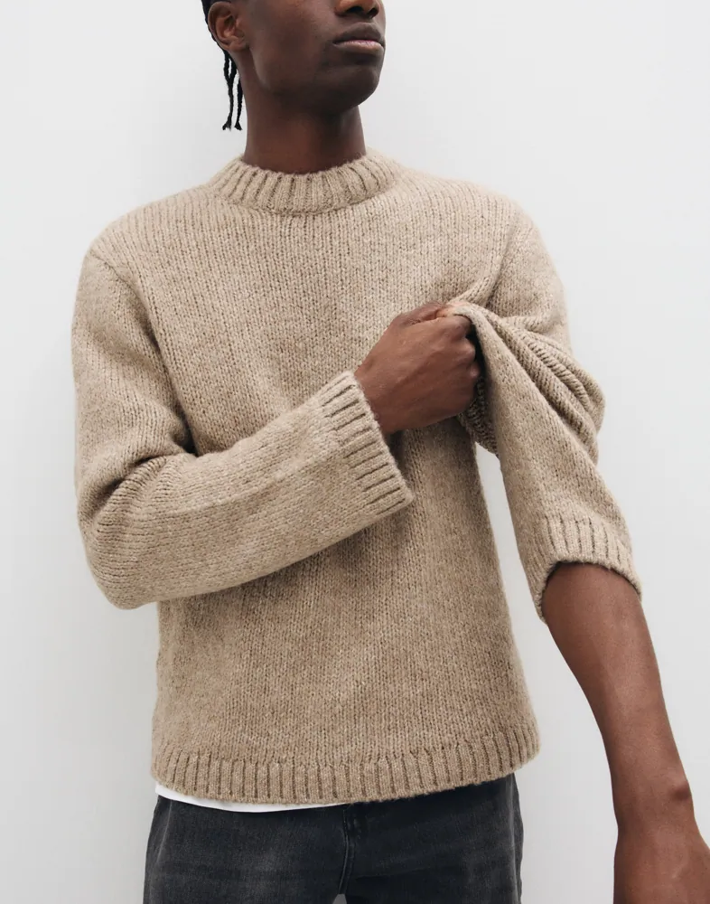 Jorsalamanco Knit Crew Neck Stickade tröjor