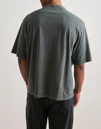 Selected Men Slhboxycory Ss O-Neck Tee Oversized t-shirts t-shirts - bas herr – bild 3