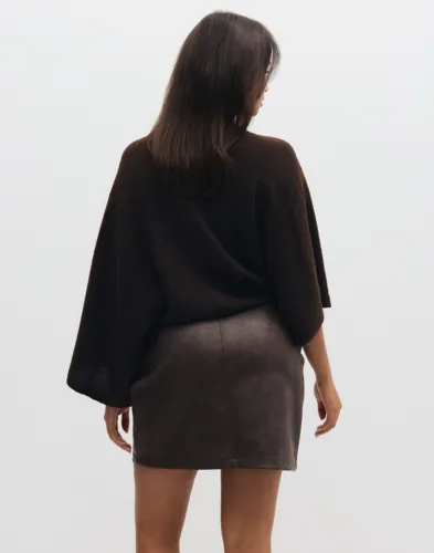 PIECES Pcariana Hw Pu Skirt Wb skinnkjolar dam – bild 3