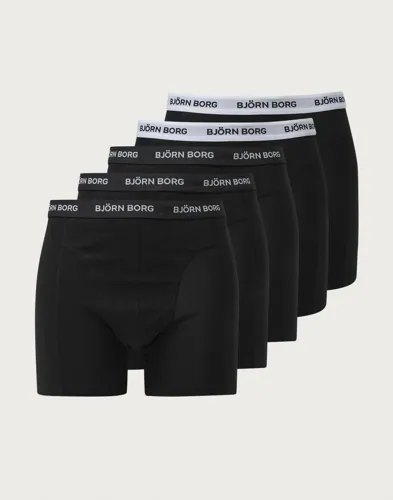 Björn Borg Cotton Stretch Boxer 5p Kalsonger Svart