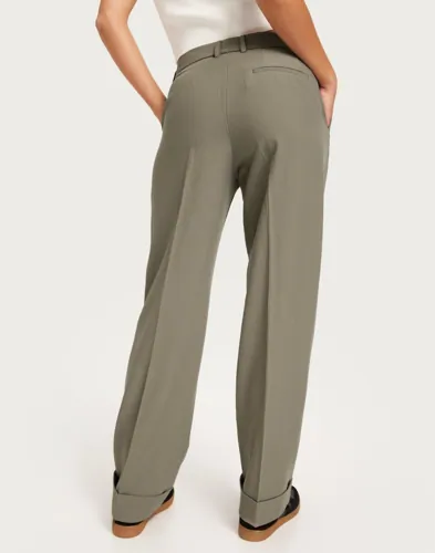 JJXX - Grøn - Jxmary Pleat Fu Mw Pant Tlr Noos