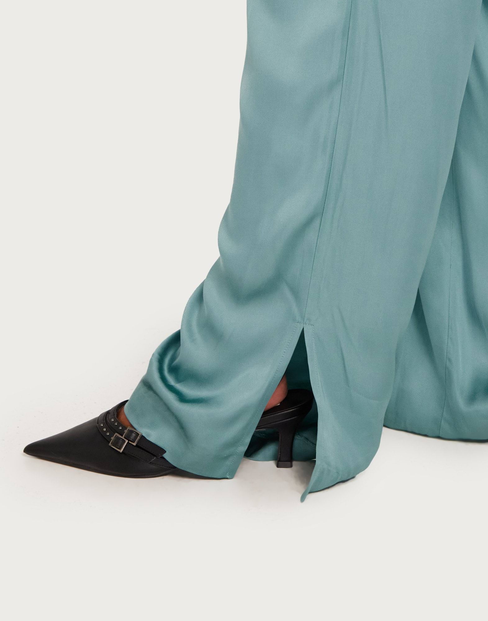 SLFAGNE HW WIDE SLIT PANT