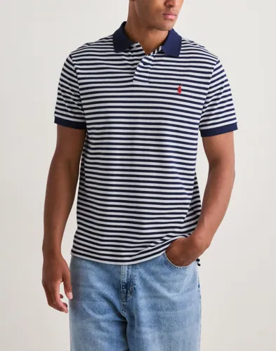 Polo Ralph Lauren Sskccmslm10-short Sleeve-polo Kortärmad piké Blå